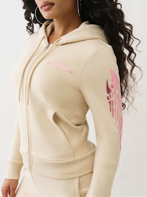 ТОЛСТОВКА НА МОЛНИИ С КРЫЛАТЫМ ЛОГОТИПОМ