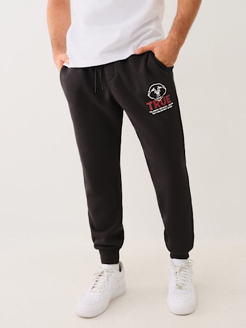 TRUE ANTIQUE BUDDHA JOGGER