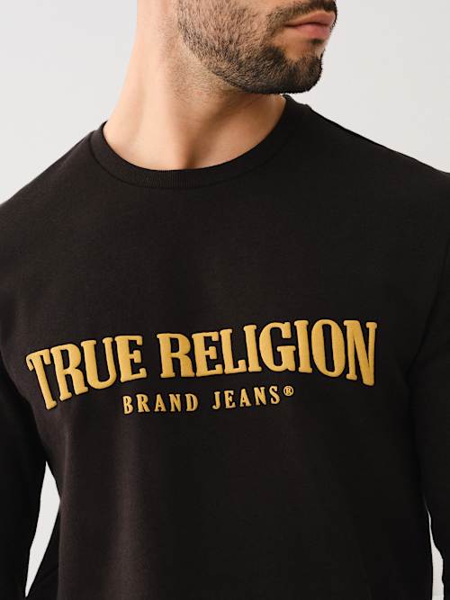 ARCH LOGO CREW SWEATSHIRT