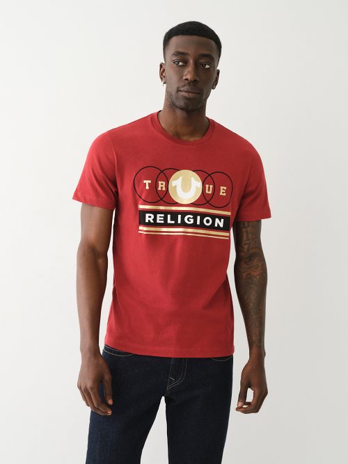 white red true religion shirt