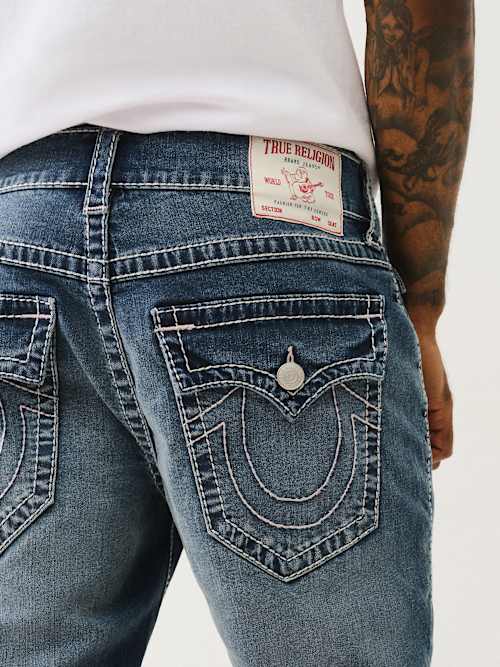 True religion jeans back shops pocket