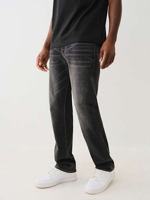 RICKY GOLD SINGLE NEEDLE FLAP STRAIGHT JEAN