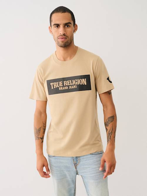 EMBOSSED BOX LOGO TEE