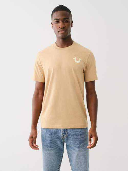 CRYSTAL BUDDHA LOGO CREW TEE
