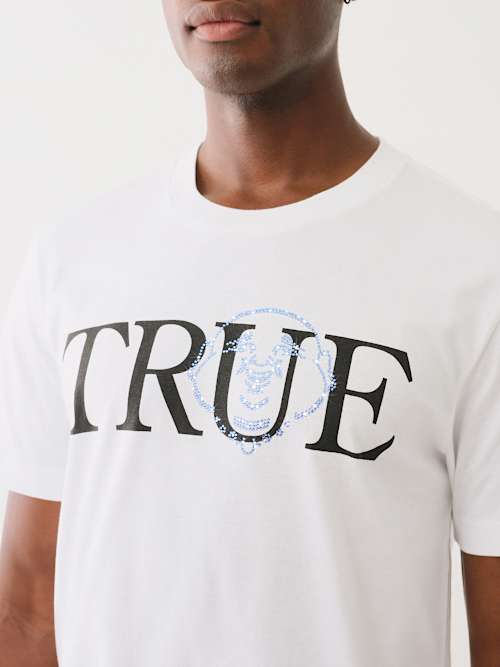 CRYSTAL BUDDHA FACE TEE