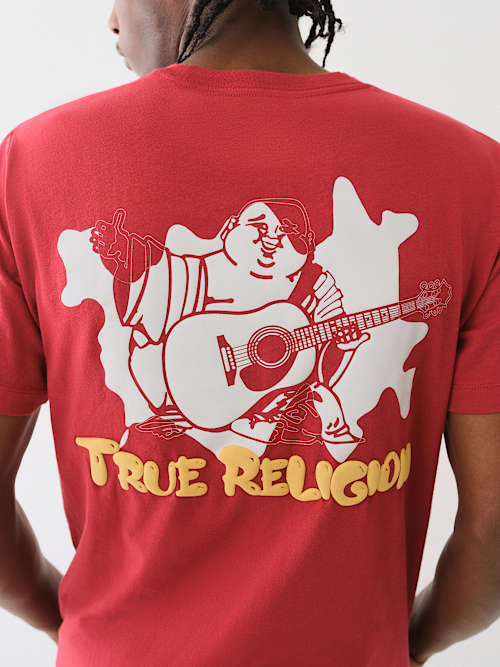 SPLATTERED BUDDHA LOGO TEE