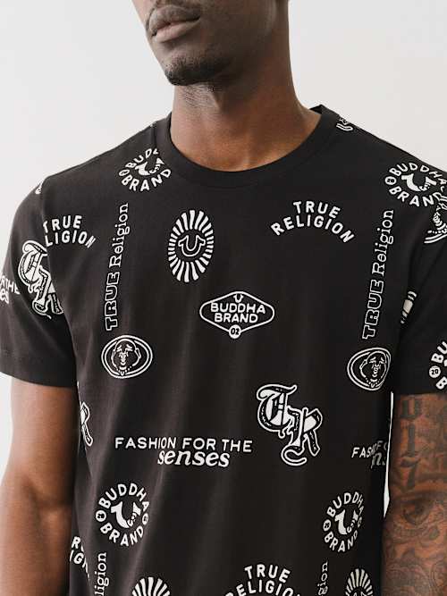 SCATTERED LOGO TEE