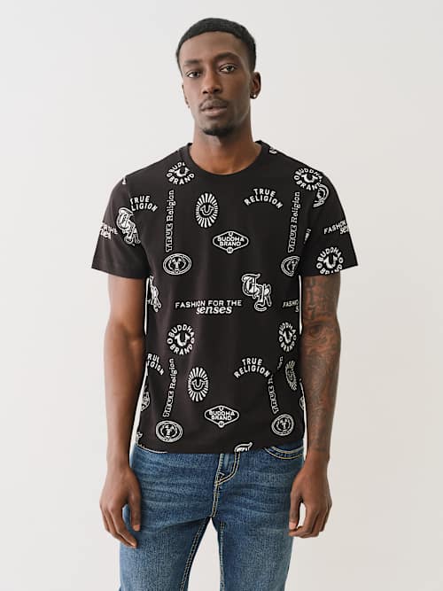SCATTERED LOGO TEE