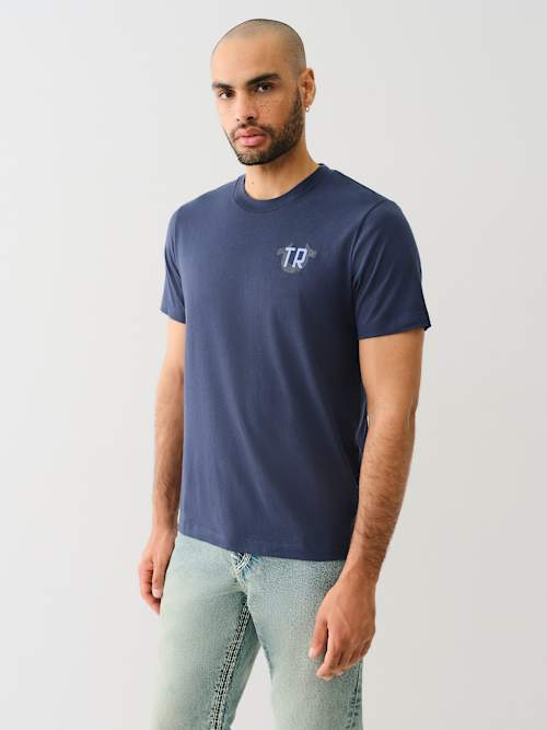 CAMISETA CON ESTAMPADO DE LOGOTIPO EN RELIEVE