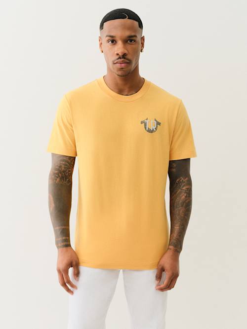 CAMISETA CON ESTAMPADO DE LOGOTIPO EN RELIEVE
