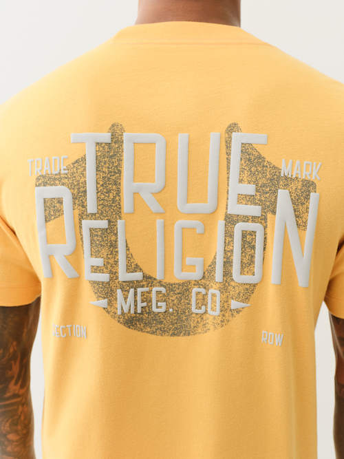 CAMISETA CON ESTAMPADO DE LOGOTIPO EN RELIEVE