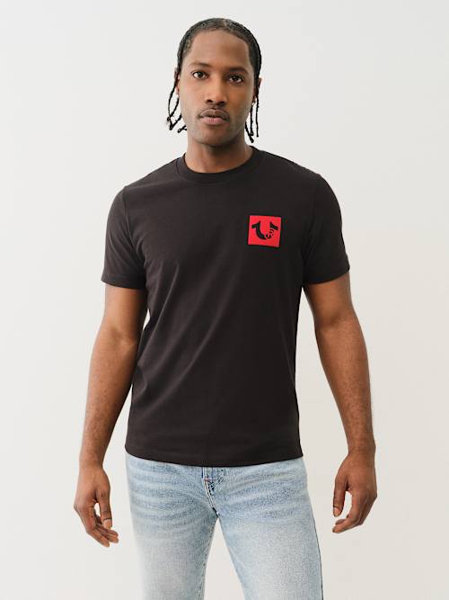 CHECKERED LOGO TEE