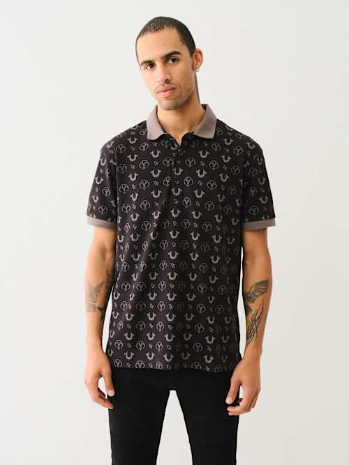 MONOGRAM POLO SHIRT