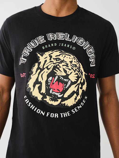 TIGER GRAPHIC CREW TEE