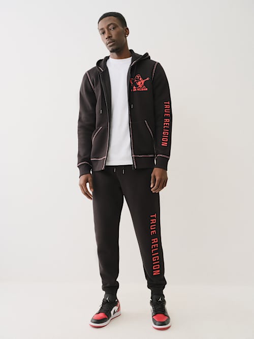 PANTALONES JOGGER CON COSTURA TRIPLE EN RELIEVE