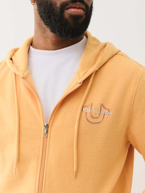 MULTI HORSESHOE ZIP HOODIE