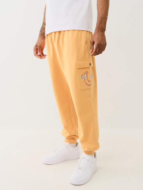 ДЖОГГЕРЫ BIG T CARGO ОТ TRUE RELIGION ИЗ ХЛОПКА И ЭЛАСТАНА