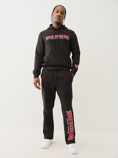 ARCHED LOGO STRAIGHT LEG SWEAT PANT