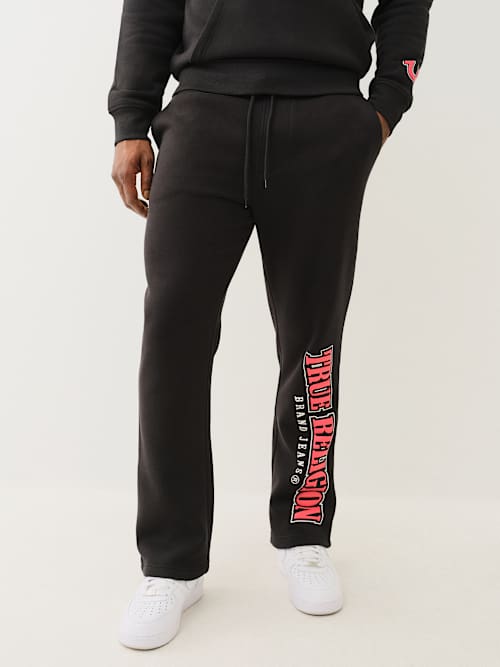 ARCHED LOGO STRAIGHT LEG SWEAT PANT