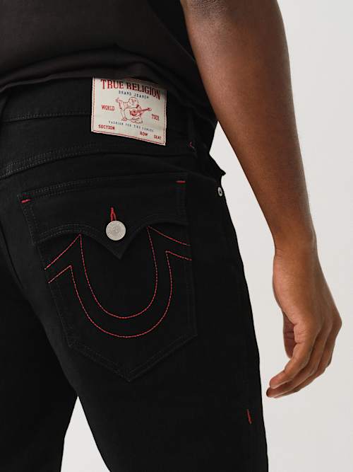 RICKY RED SINGLE NEEDLE FLAP STRAIGHT JEAN