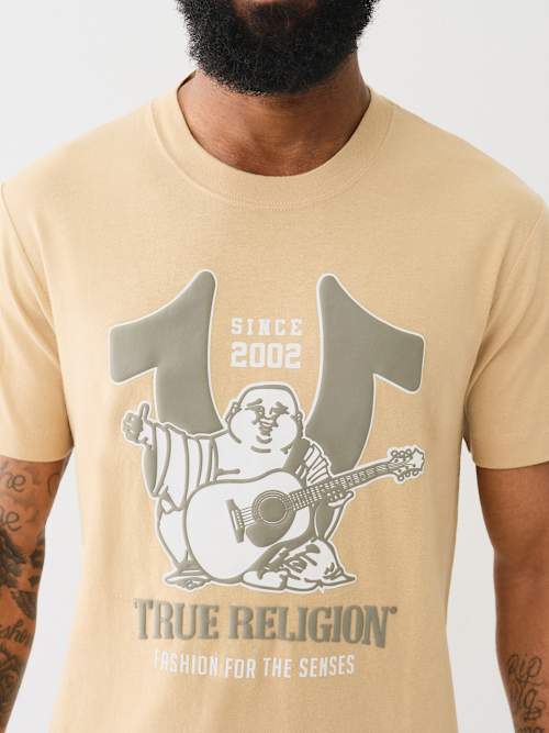HORSESHOE BUDDHA PUFF PRINT TEE