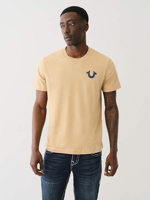 CAMISETA CON CUELLO REDONDO Y LOGOTIPO DE BUDDHA