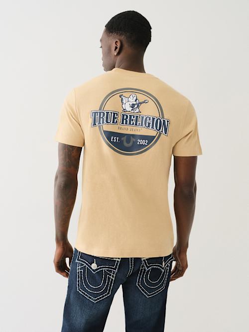 CAMISETA CON CUELLO REDONDO Y LOGOTIPO DE BUDDHA
