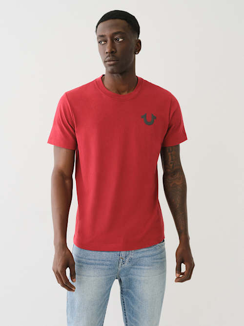 CAMISETA CON CUELLO REDONDO Y LOGOTIPO DE BUDDHA