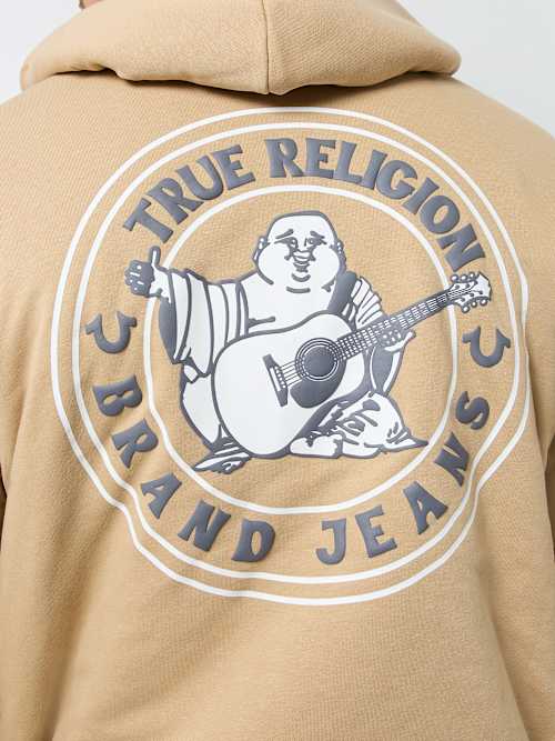 ТОЛСТОВКА SHERPA С ЛОГОТИПОМ И КАПЮШОНОМ НА МОЛНИИ