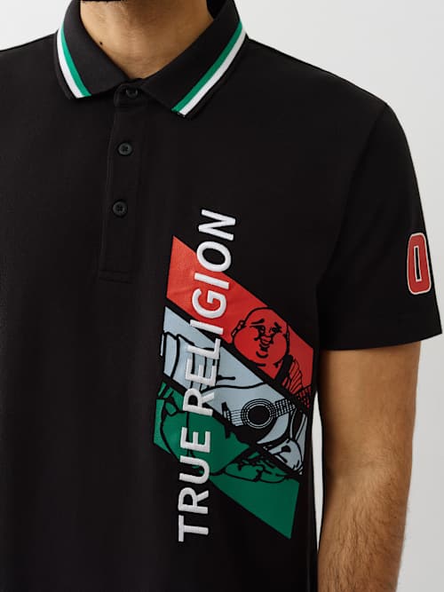 BUDDHA RELAXED POLO SHIRT