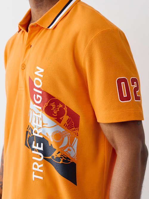 BUDDHA RELAXED POLO SHIRT