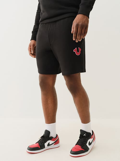 SHORTS DE CHENILLA CON HERRADURA