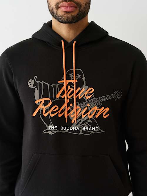 SCRIPT LOGO BUDDHA HOODIE
