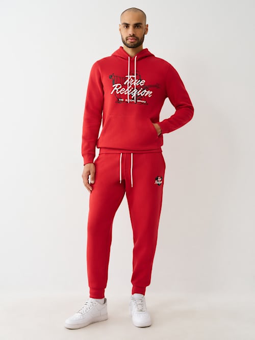 SCRIPT LOGO BUDDHA HOODIE