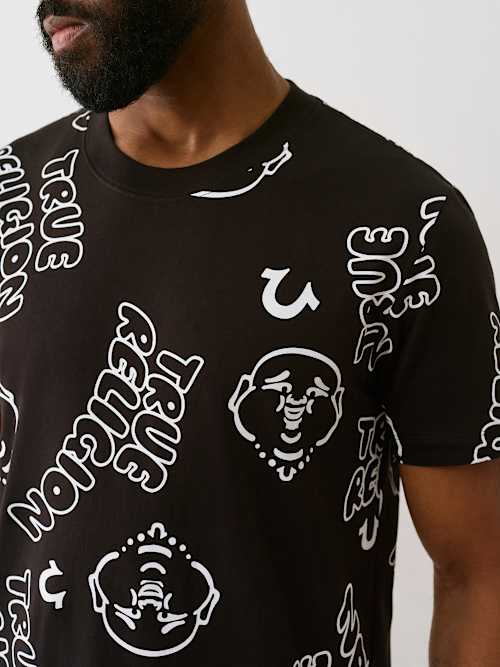 ALLOVER BUBBLE LOGO TEE