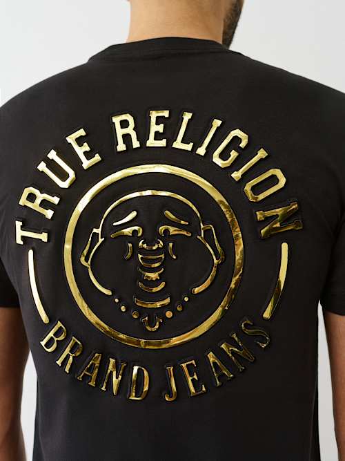 EMBOSSED EMBLEM LOGO TEE