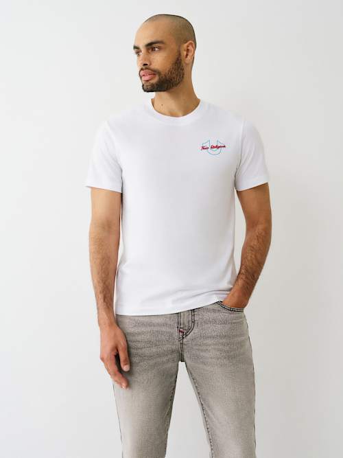 SCRIPT LOGO BUDDHA TEE