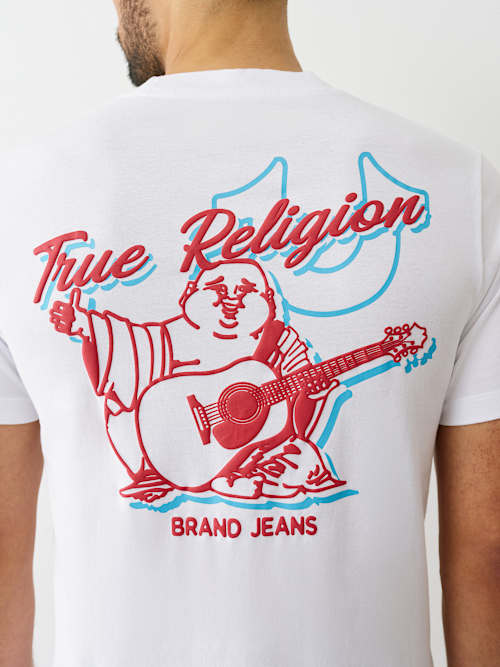 SCRIPT LOGO BUDDHA TEE