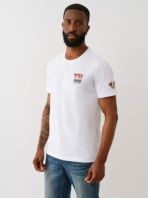 GRADIENT TRUE RELIGION TEE