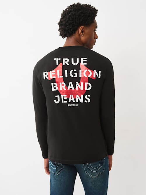 FOIL HORSESHOE LONG SLEEVE TEE
