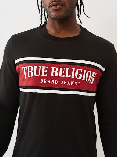 TRI PANEL LONG SLEEVE TEE