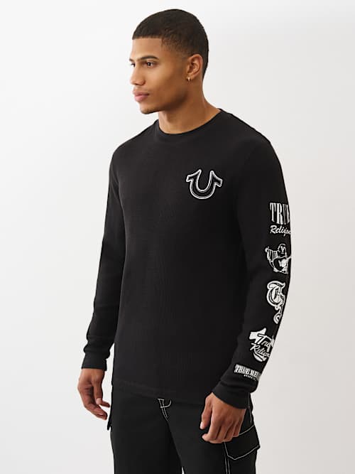 LONG SLEEVE HORSESHOE THERMAL SHIRT