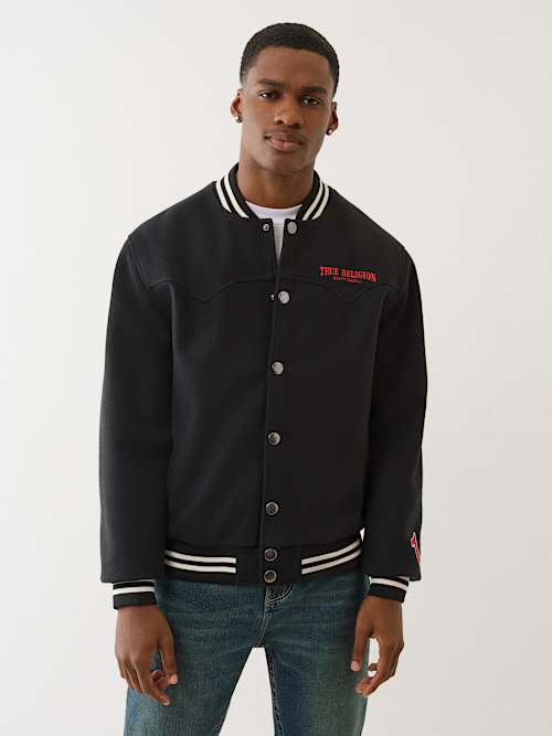 WESTERN WOOL VARSITY JACKET