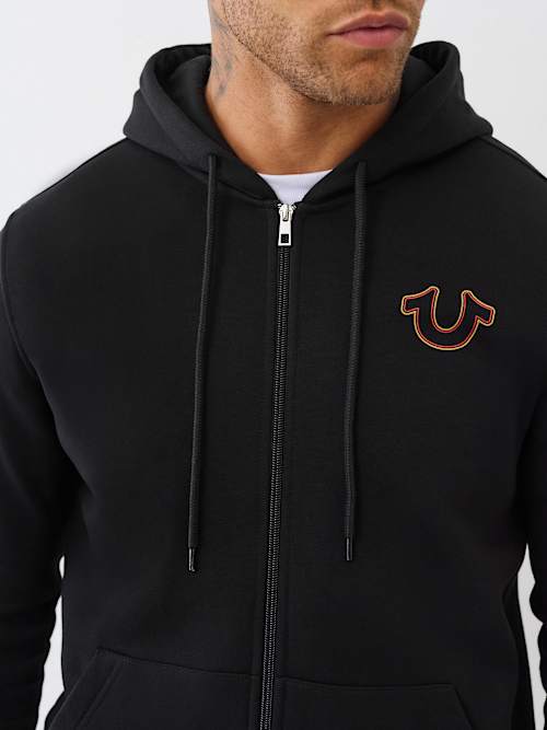 HORSESHOE ZIP HOODIE