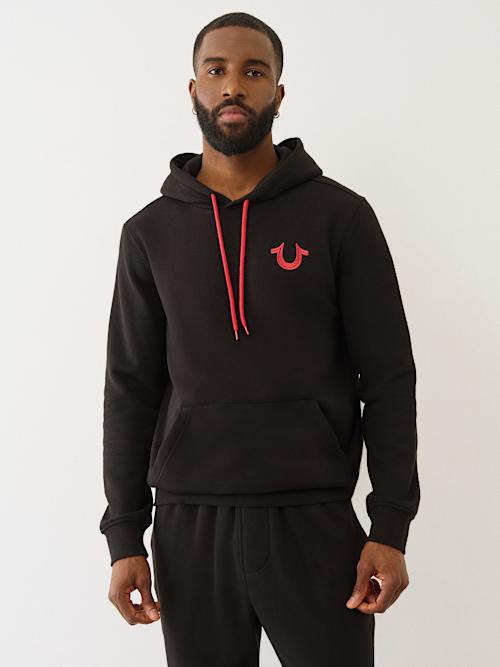 BOXED LOGO HOODIE