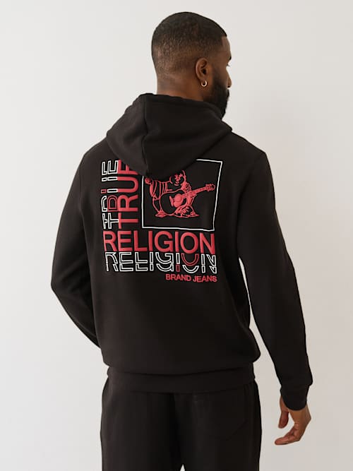 BOXED LOGO HOODIE