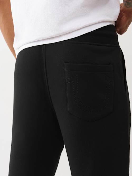 OVERLAY LOGO STRAIGHT LEG SWEATPANT