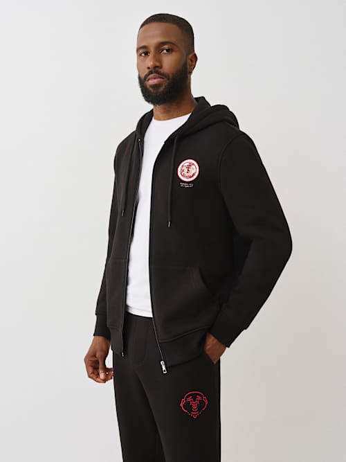 GLOBAL BUDDHA ZIP HOODIE