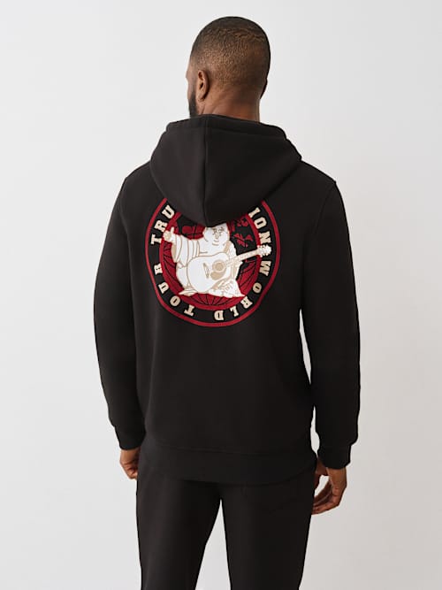 GLOBAL BUDDHA ZIP HOODIE