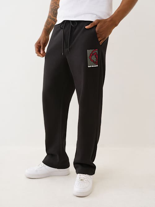 BOXED BUDDHA STRAIGHT LEG SWEATPANT